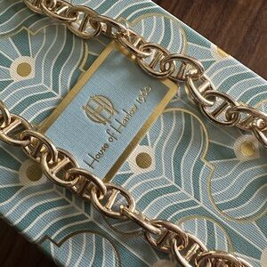 House of Harlow 1960 Gold Chain Necklace
